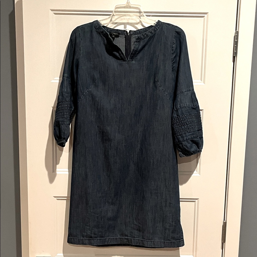 Talbots petites lightweight denim dress size 4P